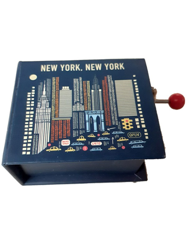 New York New York Libro Manivela Musical