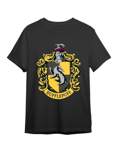 Camiseta Harry Potter Logo Hufflepuff...