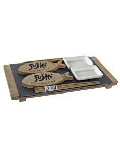 Sushi Set 9 Bambu Pizarra...