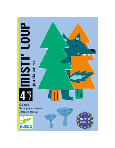 Juego de cartas Misti'Loup Djeco