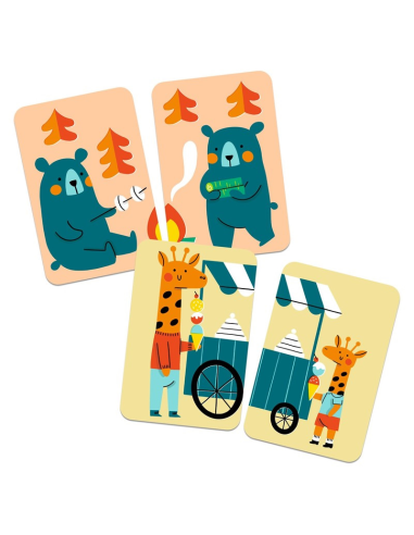 Juego de cartas Misti'Loup Djeco
