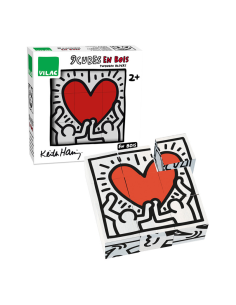 Puzzle 9 Cubos de Madera...