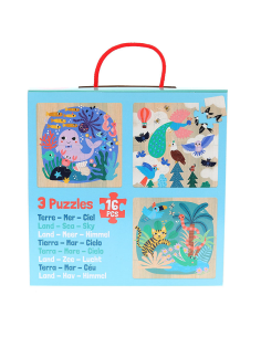 3 PuzzlesTierra - Mar - Cielo 2