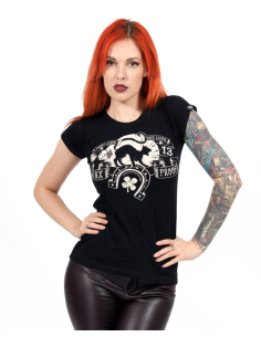 Camiseta Chica "Jinx Proof"