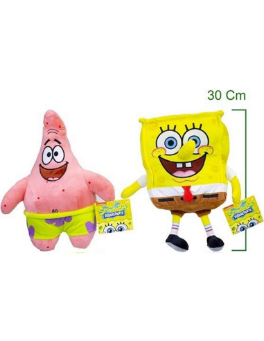 Peluche Bob Esponja ó Patricio 30 cm...