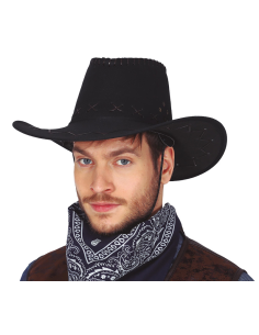 Sombrero Vaquero Negro...