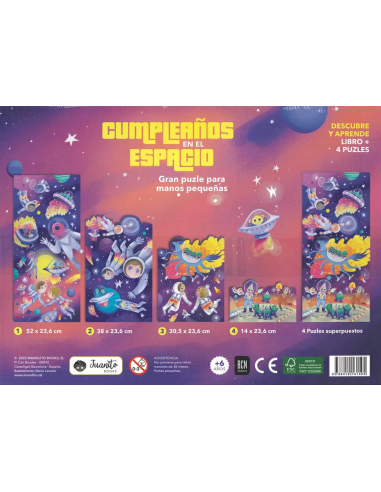 Cumpleaños en el Espacio Libro + 4...