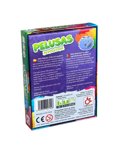 Pelusas Revolution Juego de Cartas