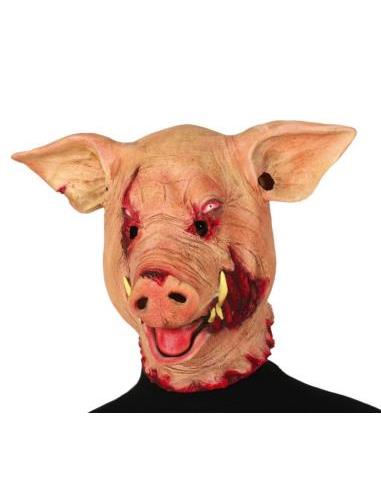 Mascara Cerdo Terror Latex