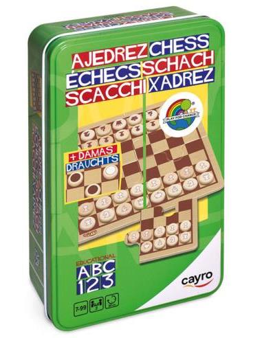 Ajedrez fsc - metal box (madera fsc)