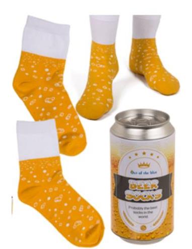Calcetines Cerveza en Lata Talla Única