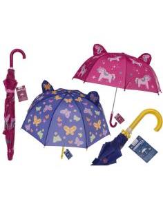 Paraguas infantil 3D 70 cm