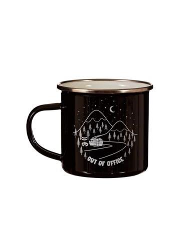 Taza Out Of Office Enamel Mug...