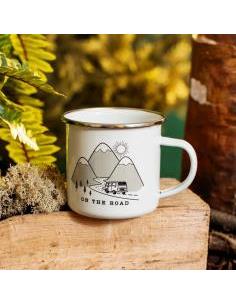 Taza On The Road Enamel Mug... 2