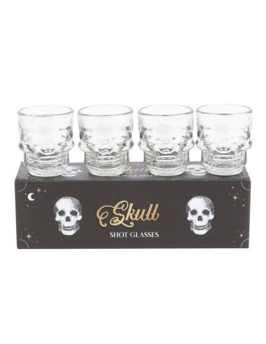 Vaso de Chupito de cristal Calavera...