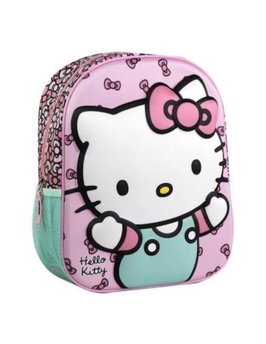 Mochila Infantil 3D Hello Kitty