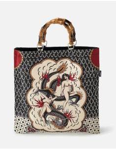 Bolso de Mano Dragon Asas...