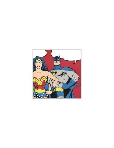 Cuadro DC Comic Wonder Woman y Batman...
