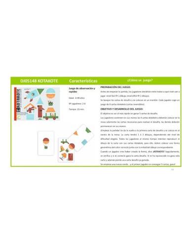 Juego de Cartas Kotakote Djeco