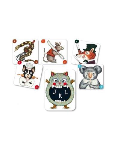 Juego de Cartas ABC Miam