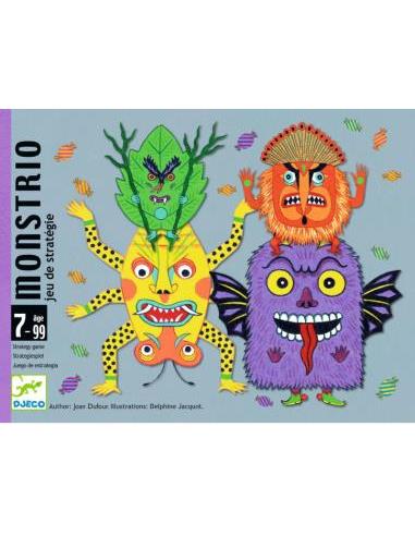 Juego de cartas Monstrio Djeco