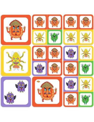 Juego de cartas Monstrio Djeco