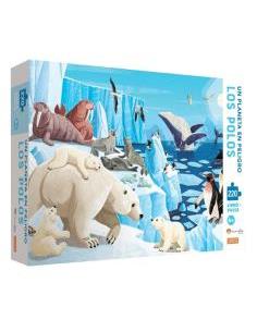 Puzzle + Libro Los Polos