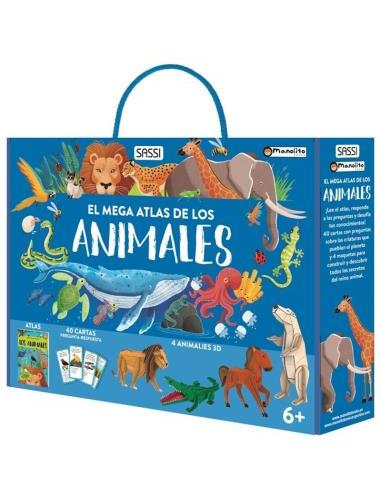 El Mega Atlas De Los Animales Libro +...