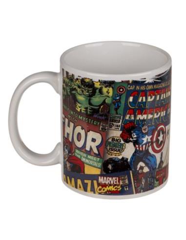 Taza Marvel Retro ceramica en caja de...
