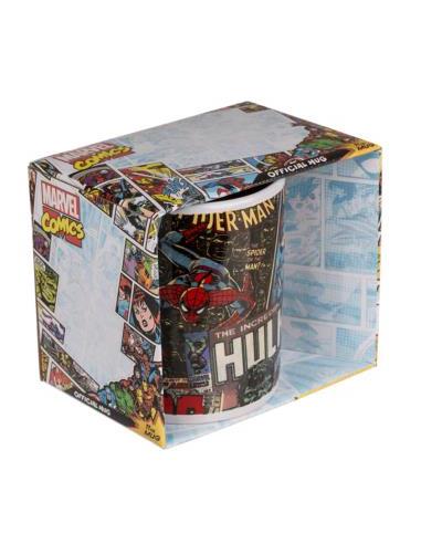 Taza Marvel Retro ceramica en caja de...