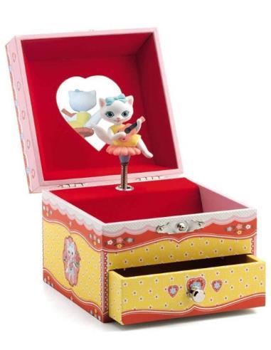 Joyero Caja de Música Gato Design By...