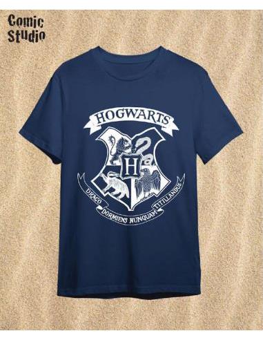 Camiseta Harry Potter Hogwarts Denim...
