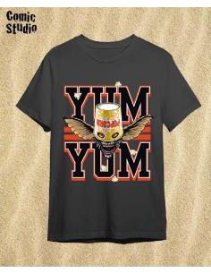 Camiseta Gremlins Yum Plomo...