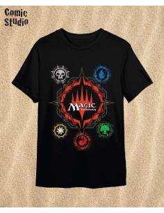 Camiseta Magic Mana Symbols...