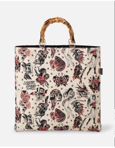 Bolso de Mano Tattoo Flash...