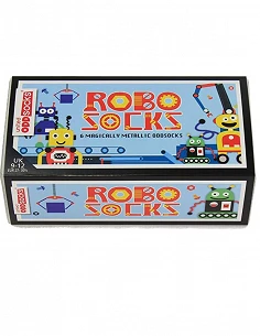 Calcetines Robots Set 6 und 2