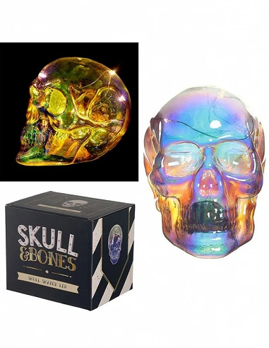 Figura Calavera Led Arcoiris...