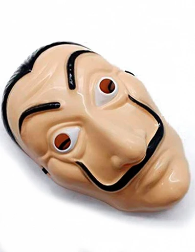 Mascara de La Casa de Papel Dalí Rígida