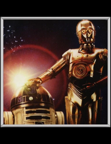 Cuadro Star Wars C3PO y R2D2