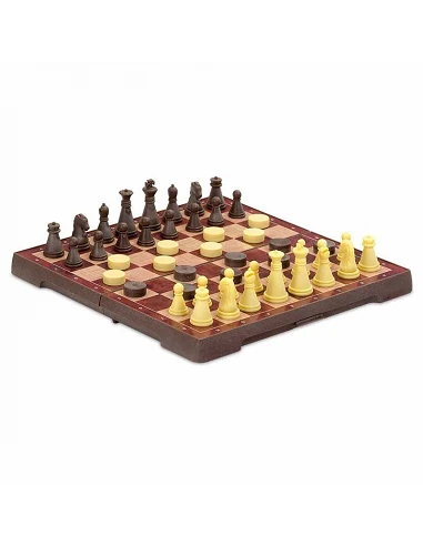 Juego Magnético Luxe Ajedrez-Damas