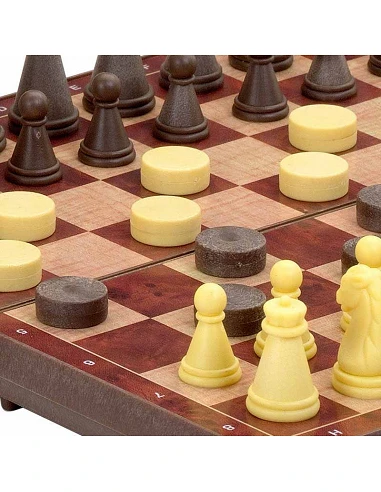 Juego Magnético Luxe Ajedrez-Damas