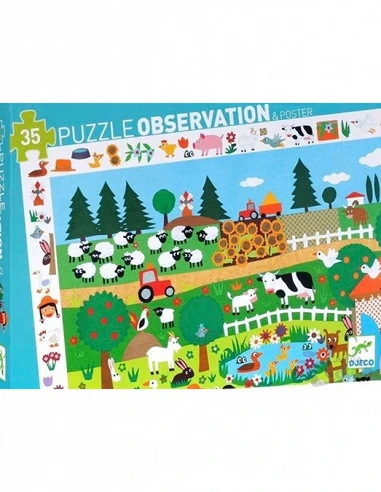 Puzzle de Observación La Granja